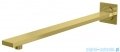 Kohlman Experience Gold zestaw prysznicowy z deszczownicą kwadratową 25x25 cm złoty połysk QW210EGDQ25