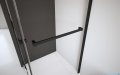 Radaway Modo New Black II kabina Walk-in 75x200 czarny mat/szkło przejrzyste 389075-54-01