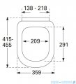 Villeroy&Boch Subway Deska sedesowa   9M55Q101