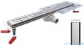Wiper New Premium Ponente Odpływ liniowy z kołnierzem 50 cm syfon drop 35 poler 500.0102.01.050