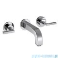 Hansgrohe Axor Citterio 3-otworowa bateria umywalkowa ścienna podtynkowa 39147000