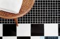 Dunin Black & White mozaika kamienna 30x30 Pure Black 25