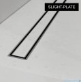 Schedpol Schedline Slight Line Black odpływ liniowy z maskownicą 80x3,5cm SOLBPL-80035