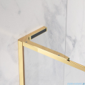 Radaway Modo F SL Gold II kabina Walk-in 85x201,6cm lewa złoty połysk szkło przejrzyste 10419085-09-01L