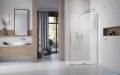 Radaway Furo Kdj Brushed Nickel kabina 140x90cm prawa szczotkowany nikiel 10104722-91-01R/10110680-01-01/10113090-01-01