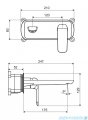 Excellent Clever 2.0 bateria umywalkowa podtynkowa, czarny soft AREX.4115BS