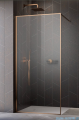 Radaway Modo F II Brushed Copper kabina Walk-in 80x201cm Szczotkowana Miedź szkło przejrzyste 10409084-93-01