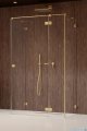 Radaway Essenza Pro Brushed Gold Kdj+S kabina 90x100x90cm prawa szczotkowane złoto 10097310-99-01R/10098090-01-01/10098090-01-01 