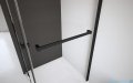 Radaway Idea Black Dwj Factory Drzwi wnękowe 140cm lewe czarny mat/szkło przejrzyste 387018-54-55L