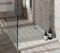 Schedpol Caspar New brodzik kwadratowy + syfon 90x90cm Cement Stone 3.2331/CT/ST