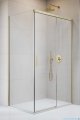 Radaway Idea 8 Kdj Brushed Gold kabina 120x90cm prawa szczotkowane złoto 10340620-99-01R/10350553-01-01/10360090-01-01L