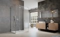 Radaway Essenza Pro Brushed Nickel Kdj+S kabina 100x90x100cm lewa szczotkowany nikiel 10097390-91-01L/10098100-01-01/10098100-01-01