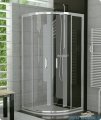 SanSwiss Top-Line TOPR Kabina prysznicowa półokrągła 80cm profil srebrny TOPR500800107 
