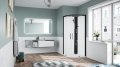 Novellini Glax 1 2.0 kabina standard 100x100 czarna G21R100M-1HH