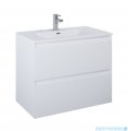 Elita Split szafka z umywalką 80x63x46cm biały mat 168144/145840
