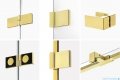 New Trendy Avexa Gold Shine drzwi wnękowe 80x200 cm przejrzyste prawe EXK-1631