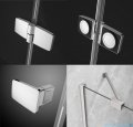 Radaway Fuenta Kdj kabina 100x90cm prawa chrom połysk szkło przejrzyste 1384040-01-01R/1384050-01-01