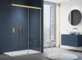 SanSwiss Cadura Gold Line kabina Walk in 100cm prawa ze ścianką przesuwną CAW2D1001207