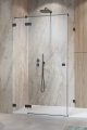 Radaway Essenza Pro Brushed GunMetal Kdj kabina 110x80cm lewa szczotkowany grafit 10097110-92-01L/10098080-01-01