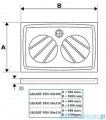 Ravak Brodzik Gigant PRO 120x80 XA03G401010