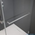 Radaway Nes Kdj B Brushed Nickel kabina 100x90cm lewa szczotkowany nikiel 10025100-91-01L/10039090-01-01