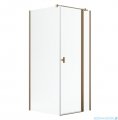 Radaway Nes Kdj II Brushed Copper kabina 110x100cm prawa szczotkowana miedź 10032110-93-01R/10039100-01-01