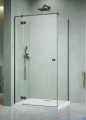 Radaway Essenza Kdj Brushed GunMetal kabina 90x90cm lewa szczotkowany grafit 1385044-92-01L/1384050-01-01
