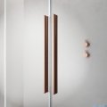 Radaway Furo SL Brushed Copper KDD kabina 100x120cm szczotkowana miedź 10305100-93-01L/10305120-93-01R
