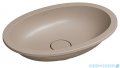 Omnires Shell M+ umywalka podblatowa 48x31 cm dune beige mat SHELL480UPDB
