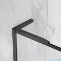 Radaway Modo F SL Black II kabina Walk-in 105x201,6cm lewa Czarna szkło przejrzyste 10419105-54-01L