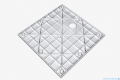 Besco Vexo Marble 90x90cm brodzik kwadratowy  VM-90-90-K