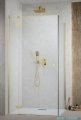 Radaway Essenza Kdj Gold kabina 90x90cm lewa szkło przejrzyste 1385044-09-01L/1384050-01-01