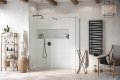 Excellent Vidoq walk-in kabina prysznicowa gięta, ścianka prosta 90cm, ścianka gięta 83cm chrom KAEX.1507.K.0900.0830.CR