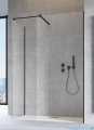 Radaway Modo New Black III kabina Walk-in 50x100x200 szkło przejrzyste 389054-54-01/389104-54-01/389000-54