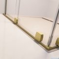 Radaway Furo SL Brushed Gold KDD kabina 100x120cm szczotkowane złoto 10305100-99-01L/10305120-99-01R