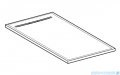 Geberit Sestra brodzik 120x80cm szary 550.264.00.2