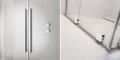 Radaway Furo kabina Walk-in 80x200cm lewa szkło przejrzyste 10106438-01-01L/10110394-01-01