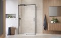 Radaway Idea Kdj Brushed GunMetal kabina 120x110cm lewa szczotkowany grafit 387042-92-01L/387053-92-01R