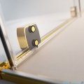 Radaway Furo Gold Walk-in kabina 100x200cm lewa szkło przejrzyste 10106538-09-01L/10110494-01-01