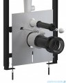 Omnires Flush Set Strongframe stelaż podtynkowy do WC z ECO spłukiwaniem przycisk spłukujący biały mat STFWCECO1M-RWM