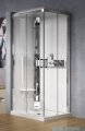 Novellini Glax 3 kabina prysznicowa standard 100x70 lewa srebrny GL3A107SM-1B
