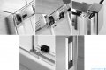 Radaway Espera DWJ Drzwi wnękowe przesuwne 120 lewe szkło przejrzyste + brodzik Argos D + syfon 380595-01L/380212-01L/4AD812-01