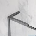 Radaway Modo F SL Brushed Gunmetal II kabina Walk-in 95x201,6cm lewa Szczotkowany Grafit szkło przejrzyste 10419095-92-01L