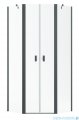 Radaway Nes Brushed GunMetal Ptd kabina pięciokątna 90x90cm szczotkowany grafit 10051000-92-01/10051600-92-01