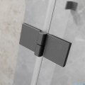 Radaway Essenza Pro Brushed GunMetal Kdj kabina 90x80cm lewa szczotkowany grafit 10097090-92-01L/10098080-01-01