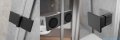 Radaway Essenza 8 Black Kdj kabina 120x70cm prawa czarny mat/szkło przejrzyste 10480812-01-01R/10470337-54-01R/10113070-01-01