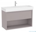 Roca Tura Unik zestaw szafka z umywalką 100x43x60 SZLACHETNY SZARY A852037559