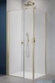 Radaway Nes Kds I Brushed Gold kabina 140x70cm lewa szczotkowane złoto 10023140-99-01L/10043070-99-01