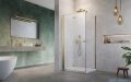 Radaway Nes KDJ B Brushed Gold kabina 100x75 lewa szczotkowane złoto 10025100-99-01L/10039075-01-01