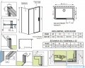 Radaway Idea Black Kds kabina prysznicowa 100x110 prawa czarny mat/szkło przejrzyste 10115100-54-01R/10117110-01-01